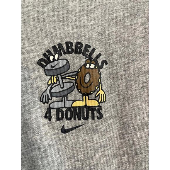 Nike Dri-Fit Dumbbells 4 Donuts Tshirt Size Medium - Picture 2 of 6